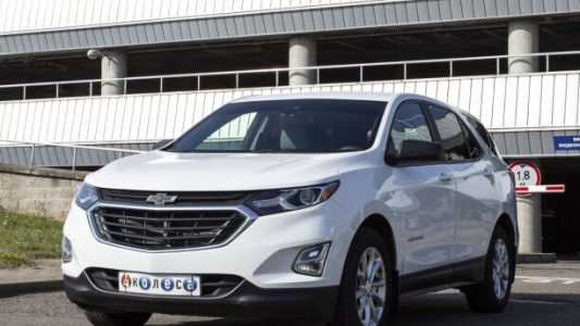 Chevrolet Equinox III, 2020, пробег 108960 км Chevrolet Equinox III, 2020, пробег 108960 км