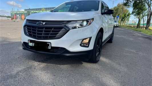 Chevrolet Equinox III, 2020, пробег 110000 км Chevrolet Equinox III, 2020, пробег 110000 км