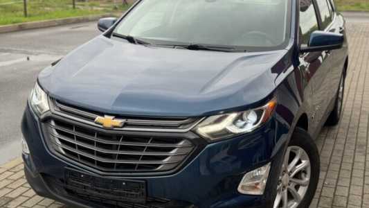 Chevrolet Equinox III, 2020, пробег 114269 км Chevrolet Equinox III, 2020, пробег 114269 км
