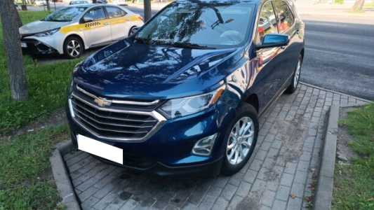 Chevrolet Equinox III, 2020, пробег 150000 км Chevrolet Equinox III, 2020, пробег 150000 км