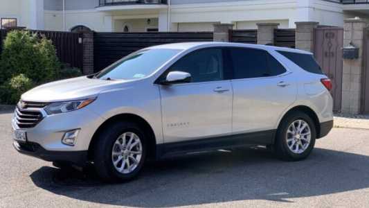Chevrolet Equinox III, 2020, пробег 38000 км