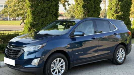 Chevrolet Equinox III, 2020, пробег 50500 км Chevrolet Equinox III, 2020, пробег 50500 км