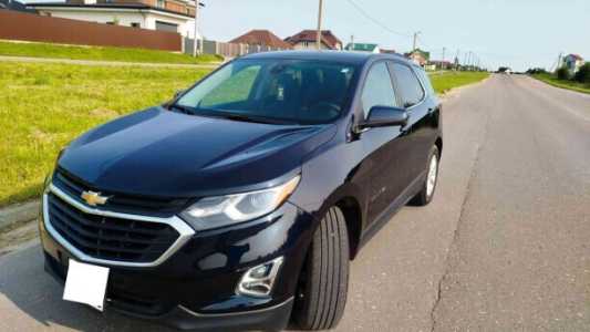 Chevrolet Equinox III, 2020, пробег 51000 км Chevrolet Equinox III, 2020, пробег 51000 км