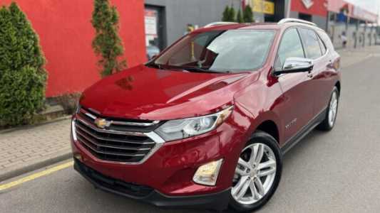Chevrolet Equinox III, 2020, пробег 51000 км Chevrolet Equinox III, 2020, пробег 51000 км