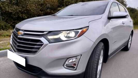 Chevrolet Equinox III, 2020, пробег 58000 км Chevrolet Equinox III, 2020, пробег 58000 км