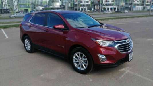 Chevrolet Equinox III, 2020, пробег 60999 км
