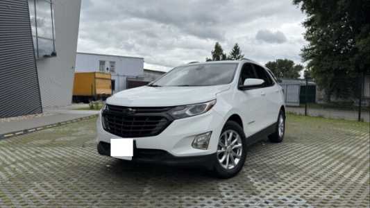 Chevrolet Equinox III, 2020, пробег 61000 км