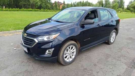 Chevrolet Equinox III, 2020, пробег 62000 км Chevrolet Equinox III, 2020, пробег 62000 км