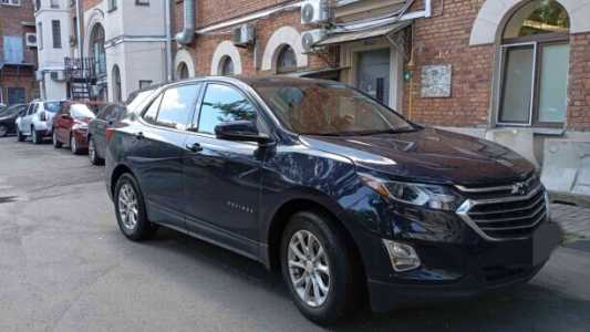 Chevrolet Equinox III, 2020, пробег 68000 км Chevrolet Equinox III, 2020, пробег 68000 км
