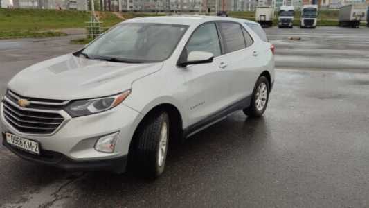 Chevrolet Equinox III, 2020, пробег 69000 км Chevrolet Equinox III, 2020, пробег 69000 км