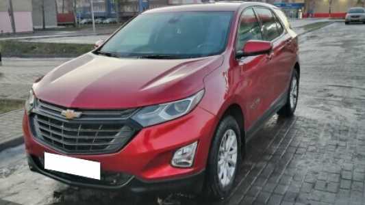 Chevrolet Equinox III, 2020, пробег 72900 км Chevrolet Equinox III, 2020, пробег 72900 км