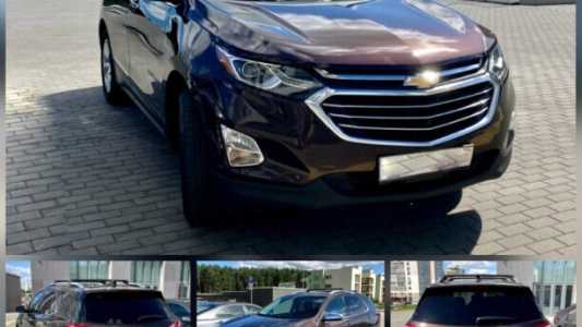 Chevrolet Equinox III, 2020, пробег 80000 км Chevrolet Equinox III, 2020, пробег 80000 км