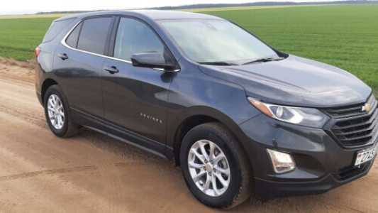 Chevrolet Equinox III, 2020, пробег 82000 км Chevrolet Equinox III, 2020, пробег 82000 км