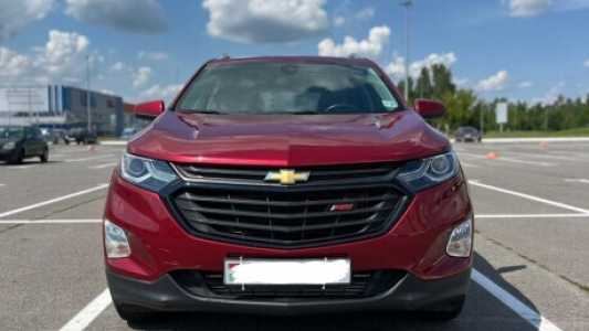 Chevrolet Equinox III, 2020, пробег 82000 км