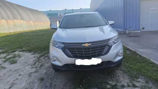 Chevrolet Equinox III, 2020, пробег 85000 км Chevrolet Equinox III, 2020, пробег 85000 км