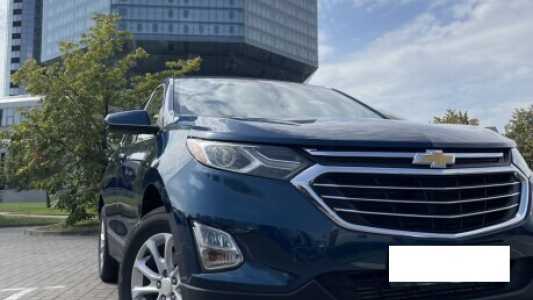 Chevrolet Equinox III, 2020, пробег 87600 км Chevrolet Equinox III, 2020, пробег 87600 км