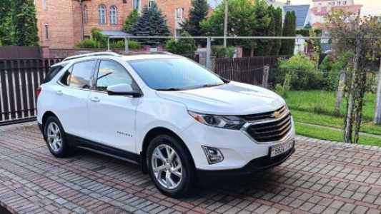 Chevrolet Equinox III, 2020, пробег 89000 км Chevrolet Equinox III, 2020, пробег 89000 км
