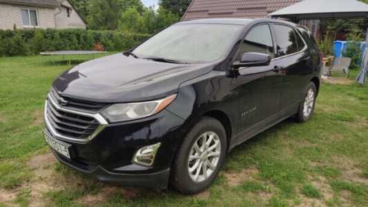 Chevrolet Equinox III, 2020, пробег 91000 км Chevrolet Equinox III, 2020, пробег 91000 км