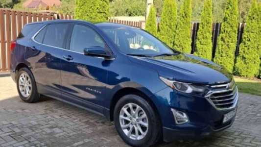 Chevrolet Equinox III, 2020, пробег 91300 км Chevrolet Equinox III, 2020, пробег 91300 км