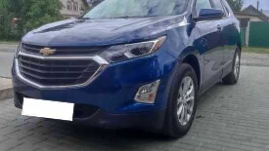 Chevrolet Equinox III, 2020, пробег 92000 км Chevrolet Equinox III, 2020, пробег 92000 км