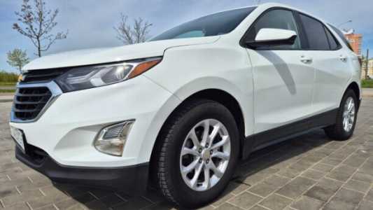 Chevrolet Equinox III, 2020, пробег 96000 км Chevrolet Equinox III, 2020, пробег 96000 км