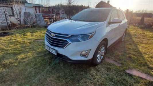 Chevrolet Equinox III, 2020, пробег 97000 км Chevrolet Equinox III, 2020, пробег 97000 км