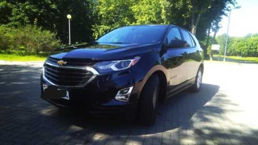 Chevrolet Equinox III, 2021, пробег 101800 км Chevrolet Equinox III, 2021, пробег 101800 км