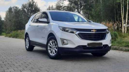 Chevrolet Equinox III, 2021, пробег 148000 км Chevrolet Equinox III, 2021, пробег 148000 км