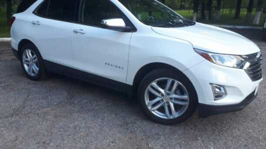 Chevrolet Equinox III, 2021, пробег 17638 км