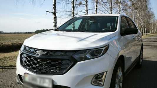 Chevrolet Equinox III, 2021, пробег 54000 км Chevrolet Equinox III, 2021, пробег 54000 км