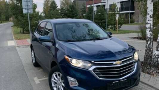 Chevrolet Equinox III, 2021, пробег 58900 км Chevrolet Equinox III, 2021, пробег 58900 км