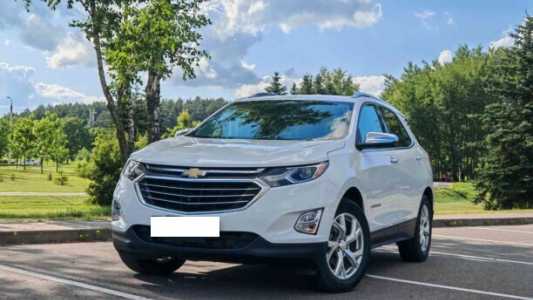 Chevrolet Equinox III, 2021, пробег 63000 км