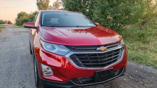 Chevrolet Equinox III, 2021, пробег 67000 км Chevrolet Equinox III, 2021, пробег 67000 км