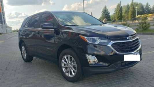 Chevrolet Equinox III, 2021, пробег 75000 км Chevrolet Equinox III, 2021, пробег 75000 км