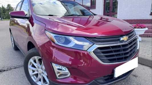 Chevrolet Equinox III, 2021, пробег 84000 км Chevrolet Equinox III, 2021, пробег 84000 км