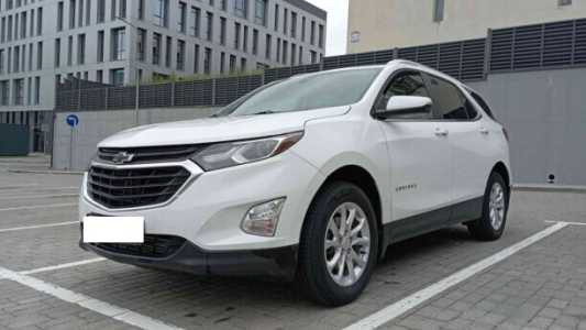 Chevrolet Equinox III, 2021, пробег 89000 км Chevrolet Equinox III, 2021, пробег 89000 км