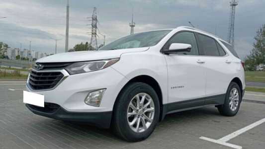 Chevrolet Equinox III, 2021, пробег 92000 км Chevrolet Equinox III, 2021, пробег 92000 км