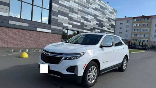 Chevrolet Equinox III Рестайлинг, 2022, пробег 34500 км Chevrolet Equinox III Рестайлинг, 2022, пробег 34500 км