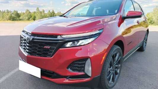 Chevrolet Equinox III Рестайлинг, 2022, пробег 35000 км Chevrolet Equinox III Рестайлинг, 2022, пробег 35000 км