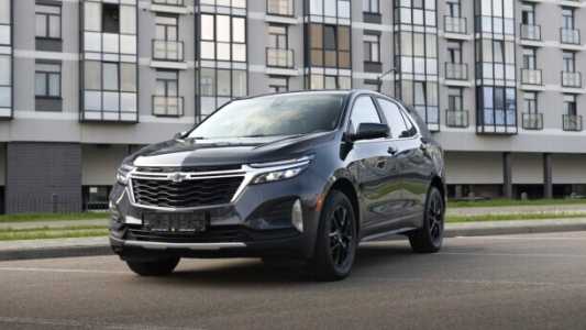 Chevrolet Equinox III Рестайлинг, 2022, пробег 37000 км Chevrolet Equinox III Рестайлинг, 2022, пробег 37000 км