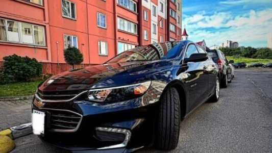 Chevrolet Malibu IX, 2017, пробег 110000 км