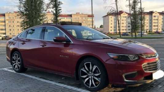 Chevrolet Malibu IX, 2018, пробег 99000 км
