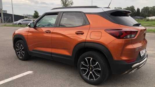 Chevrolet TrailBlazer III, 2021, пробег 40210 км