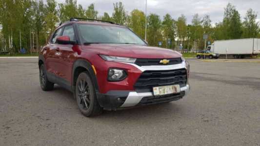 Chevrolet TrailBlazer III, 2021, пробег 66000 км Chevrolet TrailBlazer III, 2021, пробег 66000 км