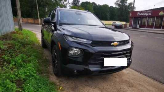 Chevrolet TrailBlazer III, 2021, пробег 88700 км Chevrolet TrailBlazer III, 2021, пробег 88700 км