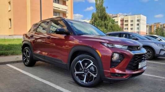 Chevrolet TrailBlazer III, 2022, пробег 74000 км Chevrolet TrailBlazer III, 2022, пробег 74000 км