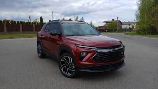 Chevrolet TrailBlazer III Рестайлинг, 2023, пробег 4800 км Chevrolet TrailBlazer III Рестайлинг, 2023, пробег 4800 км