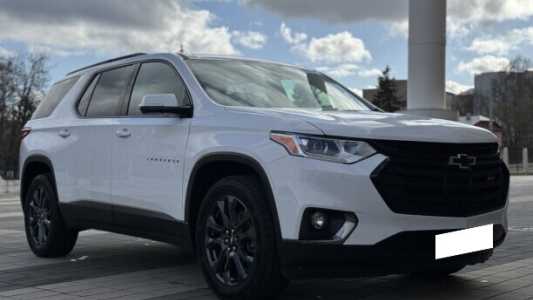 Chevrolet Traverse II, 2019, пробег 95000 км Chevrolet Traverse II, 2019, пробег 95000 км