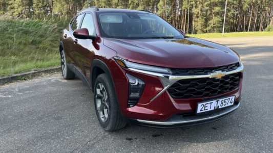 Chevrolet Trax II, 2023, пробег 38100 км
