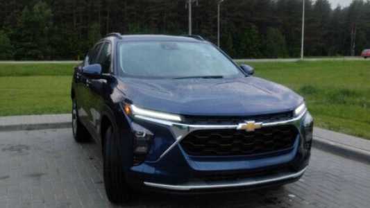 Chevrolet Trax II, 2024, пробег 10000 км